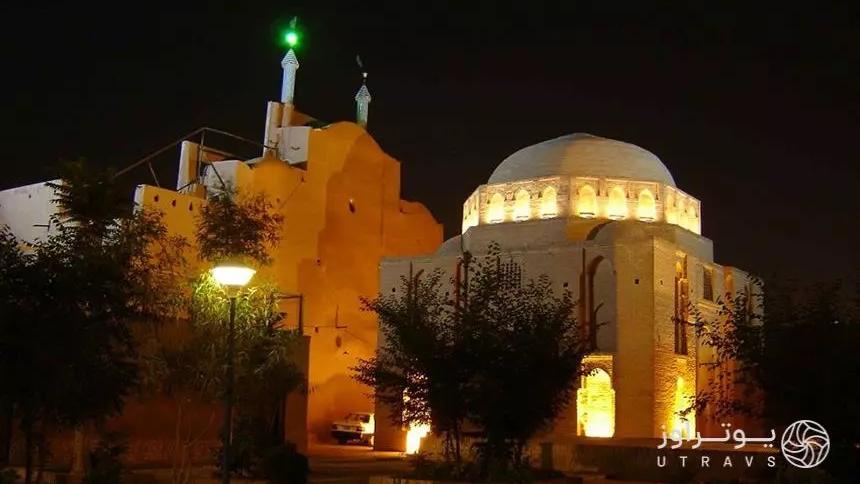 The Shrine of Sheikh Ahmad Fahadan, a striking architecture with a unique dome